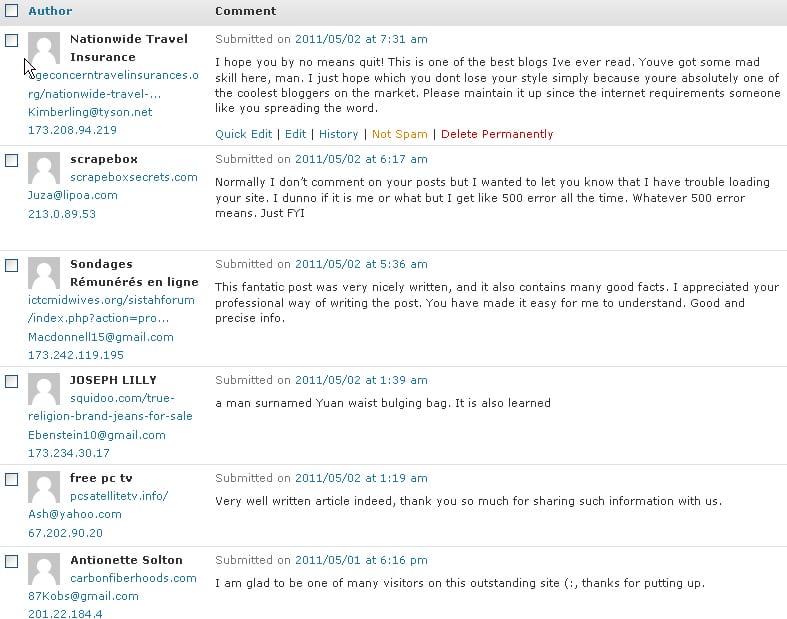 spam-comments