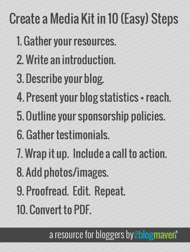 How to Make a Media Kit that ROCKS!