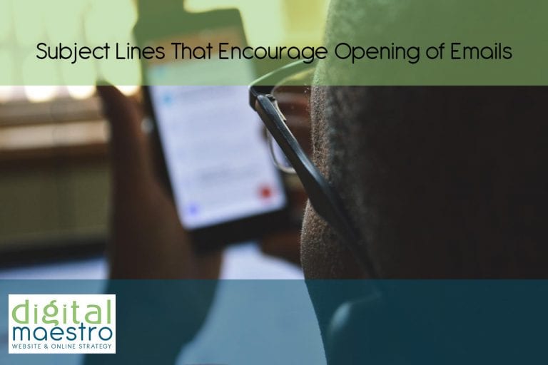 Subject Lines That Encourage Opening of Emails